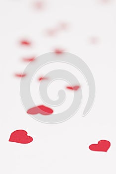 Red Love Heart Background.