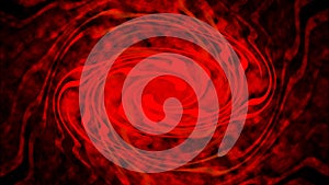 Red magic eye abstract