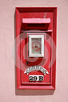 Red Mail box