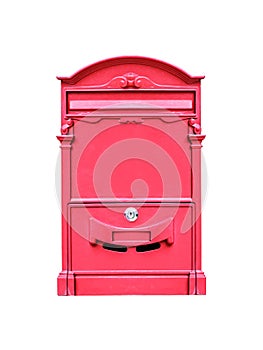 Red mail box