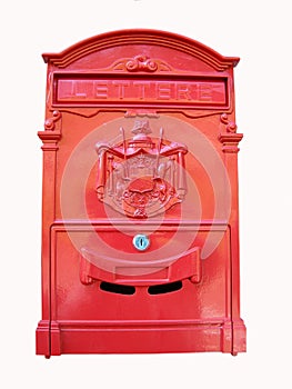 Red mailbox photo