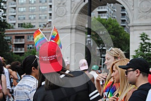 Make America Gay Again, New York City Pride March, NYC, NY, USA
