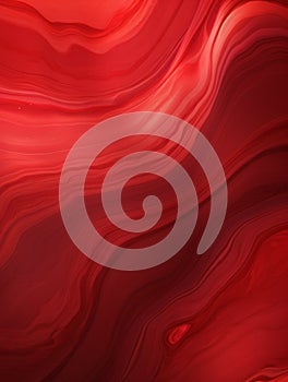 Red Marble Creative Abstract Wavy Texture.