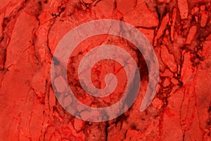 Red marble texture in natural pattern with high resolution