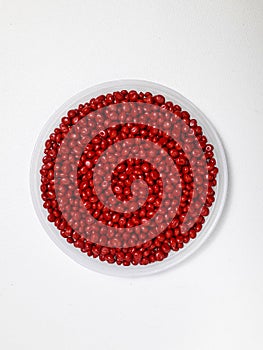 Red masterbatch granule