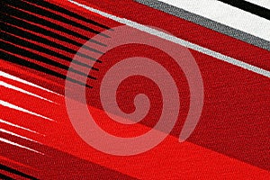 Red material with abstract pattern, a background photo