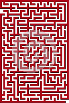 Red maze