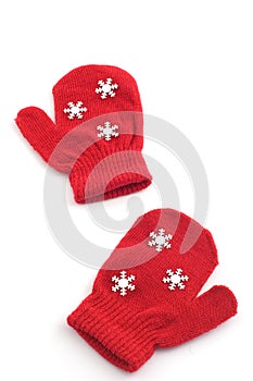 Red mittens