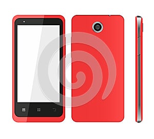 Red mobile phone