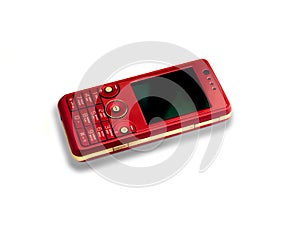 Red mobile phone