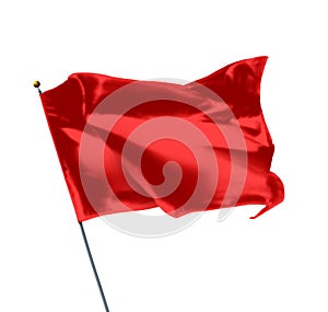 Red Mockup Flag