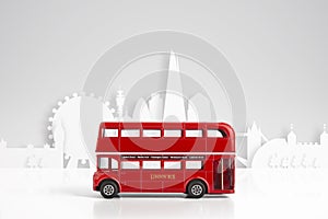 Red Model Bus