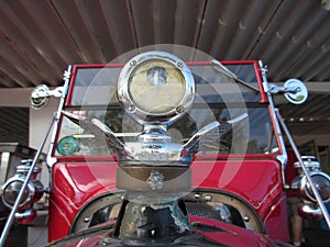 Model T Radiator Cap with Chrome Wings photo