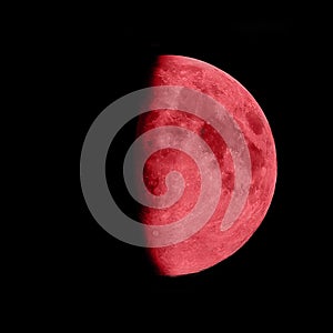 Red moon