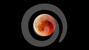 Red moon phases background