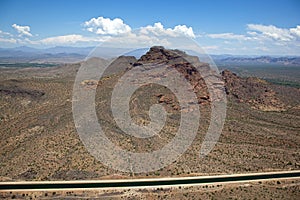 Red Mountain and Arizona Canal