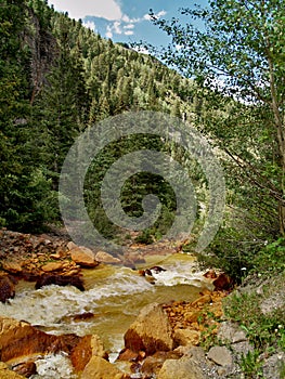 Red Mountain Creek near Silverton, Colorado