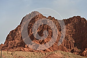 The Red mountain photo