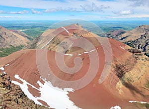 Red Mountain view of Castel wildland Provincial Park