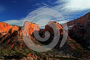 Red Mountains of Zion National Park