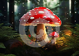 The Red Mushroom of Greed: A Wonderous Tale of Potions and Parti