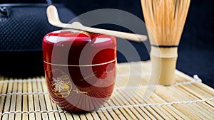 Red natsume and tools