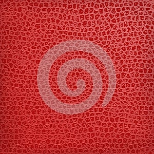 Red natural leather texture