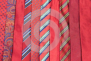 Red neck ties