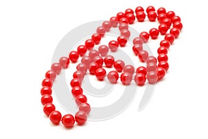 Red necklace