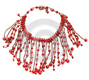 Red necklace