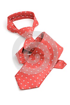 Red necktie