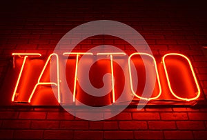 Neon Tattoo Sign