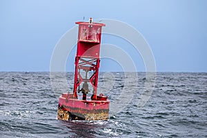 Red Ocean Buoy