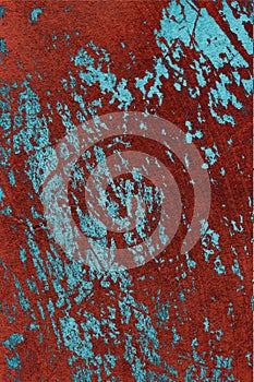 Red old bloody surface