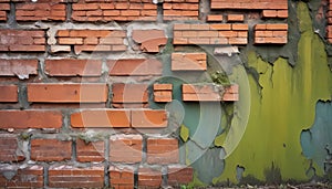 red old brick wall background, brick wall texture, brick wall structure