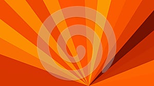 Red and Orange Rays Background