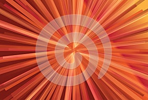 Red And Orange Rays Background Vector Beautiful elegant Illustration