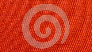 Red or orange Texture / Close up red or orange fabric surface