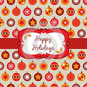 Red orange and yellow christmas wrapping