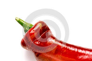 Red organic snack pepper, bellpepper