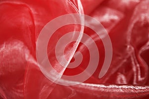 Red organza background