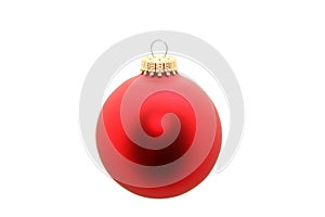 Red Ornament Isolated