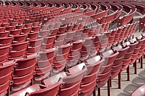 Red Outdoor Seat