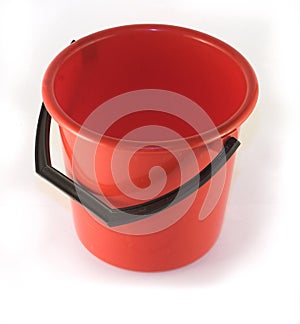 Red pail photo