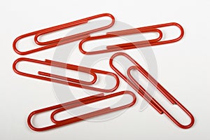 Red Paper Clips