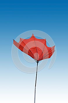 Red parasol