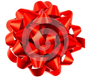 Red Parcel Bow
