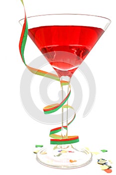 Red Party Cocktail