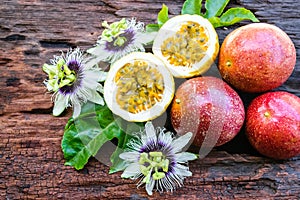 Red passion fruit