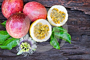 Red passion fruit